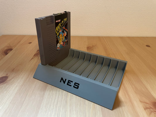 Spelställ för 10 NES spel