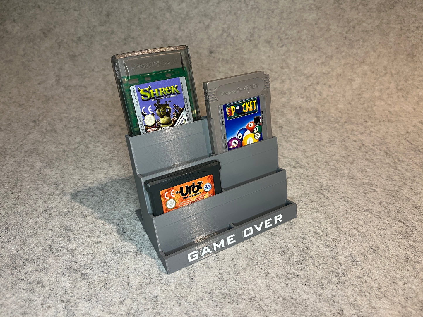 Spelständ för 8 Gameboy-spel | Classic, Color, Advance