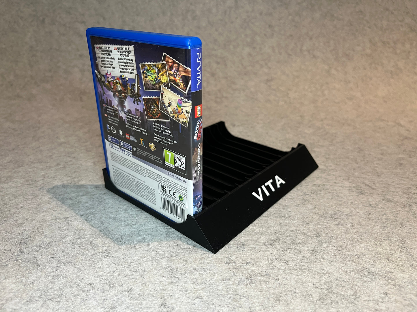 Spelställ för 12 PlayStation Vita spel VITA