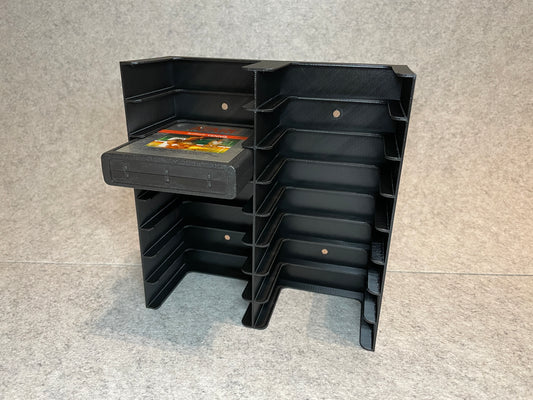 Vägghållare / spelställ för 16 spel till Atari 2600