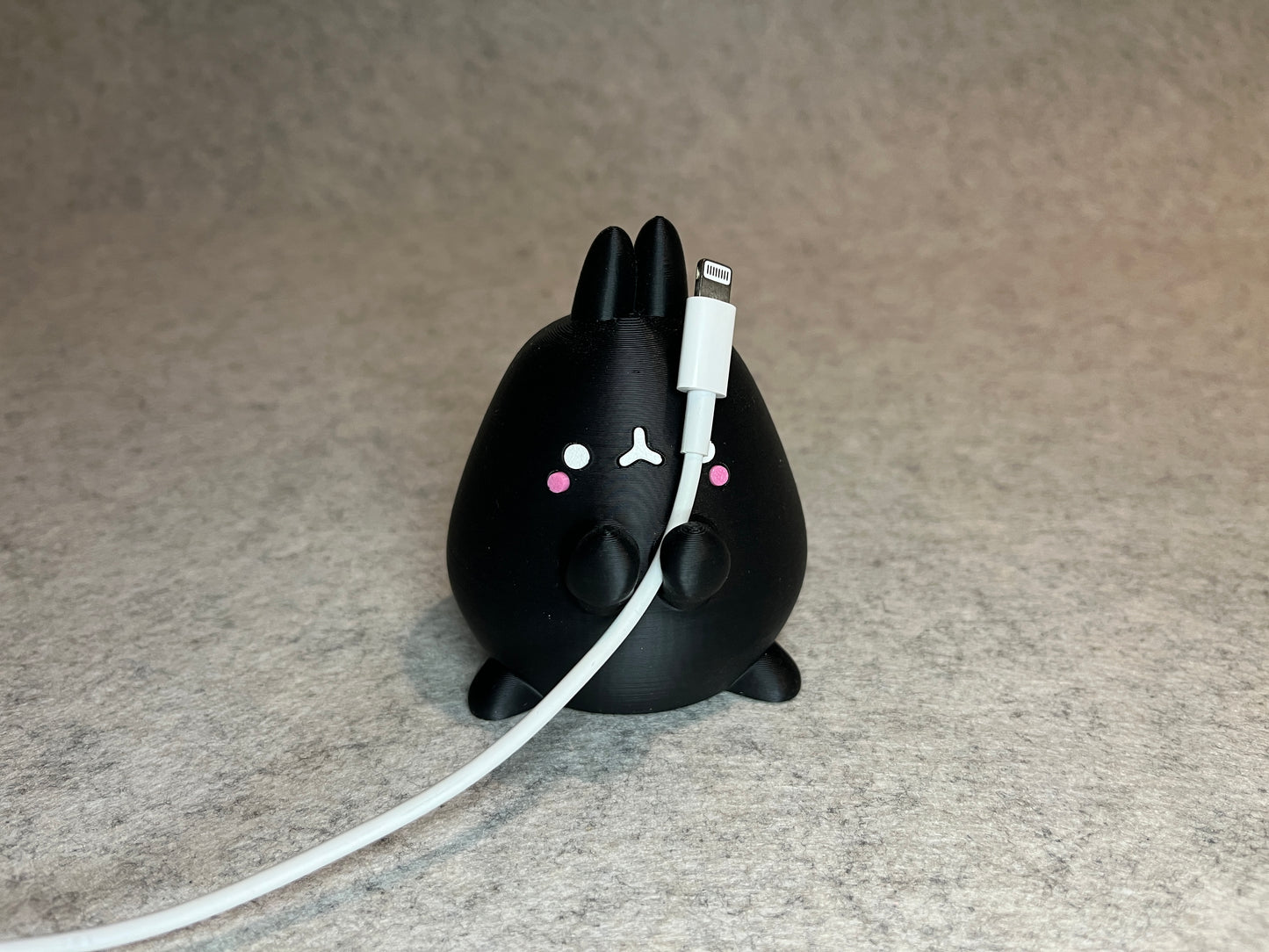 Kawaii bunny kabelhållare