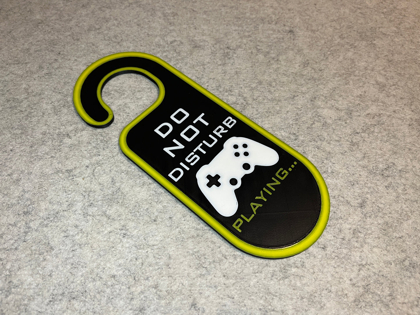 Dörren gaming skylt Do Not Disturb