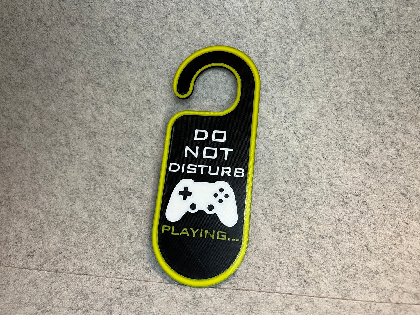 Dörren gaming skylt Do Not Disturb