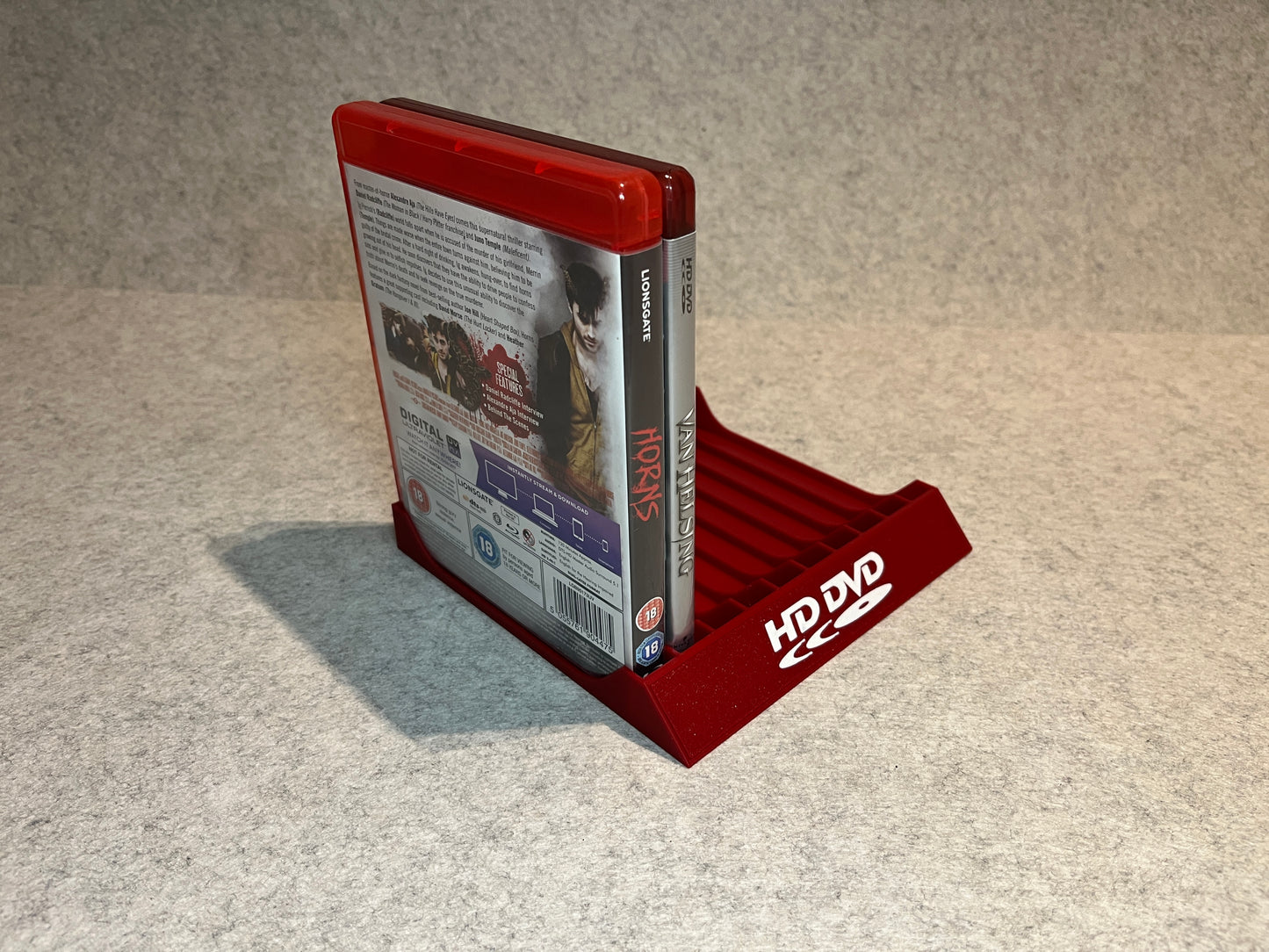 Ställ för 10 HD-DVD-filmer (standard-fodral)