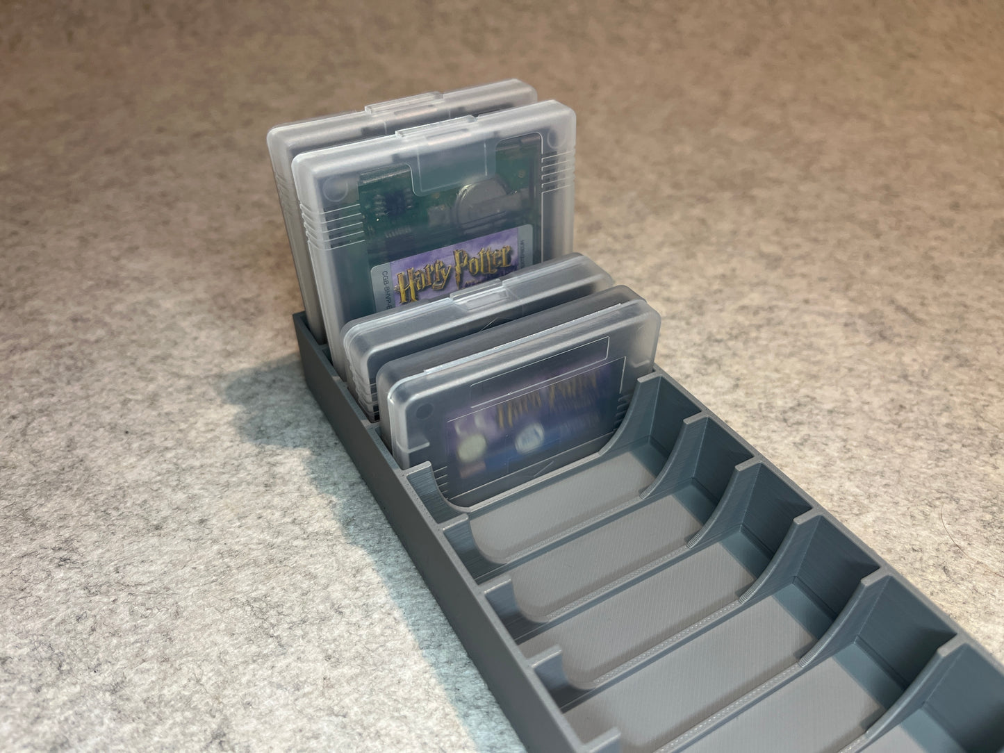 Spelställ för 10 GameBoy spel i skyddsfodral - Classic / Color / Advance