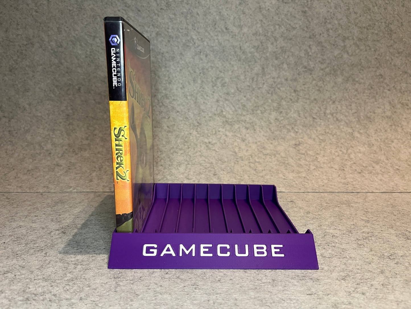 Spelställ för 10 Nintendo GameCube spel