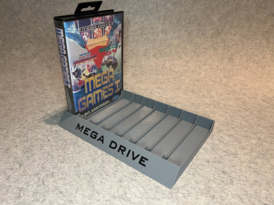 Spelställ för 8 spel till Sega Mega Drive