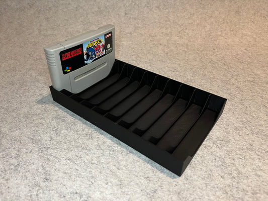 Spelställ för 10 SNES spel