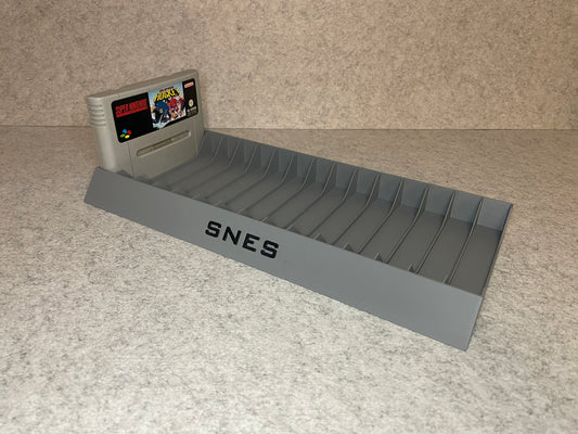 Spelställ för 15 SNES spel