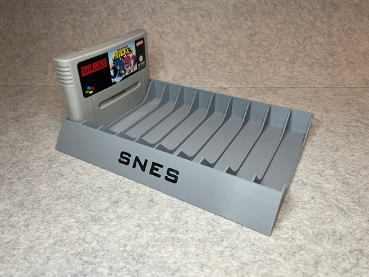 Spelställ för 10 SNES spel