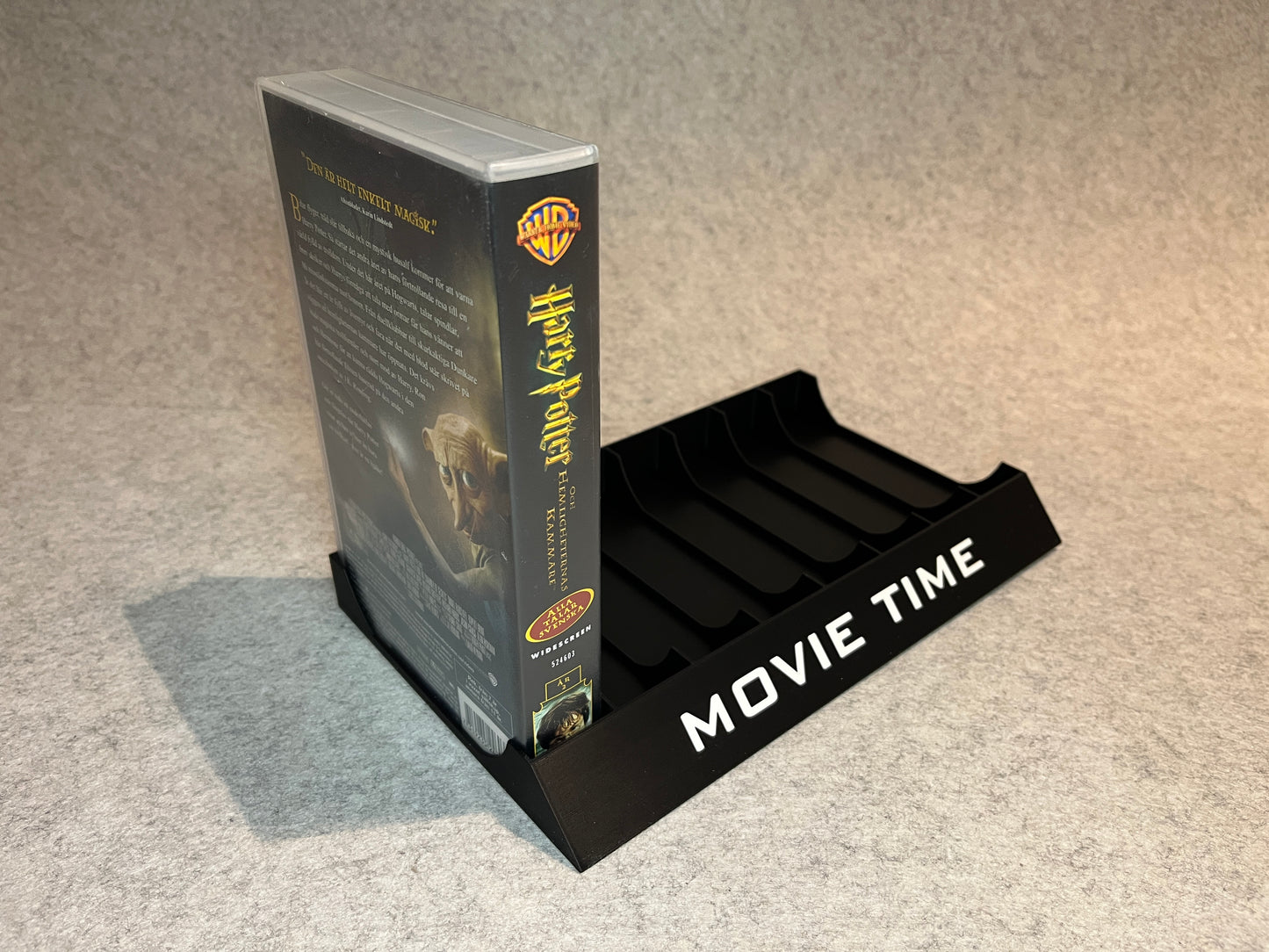 Ställ för 8 VHS filmer Movie Time