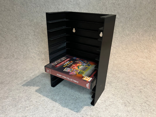 Vägghållare / spelställ för 10 spel för Evercade VS / Exp