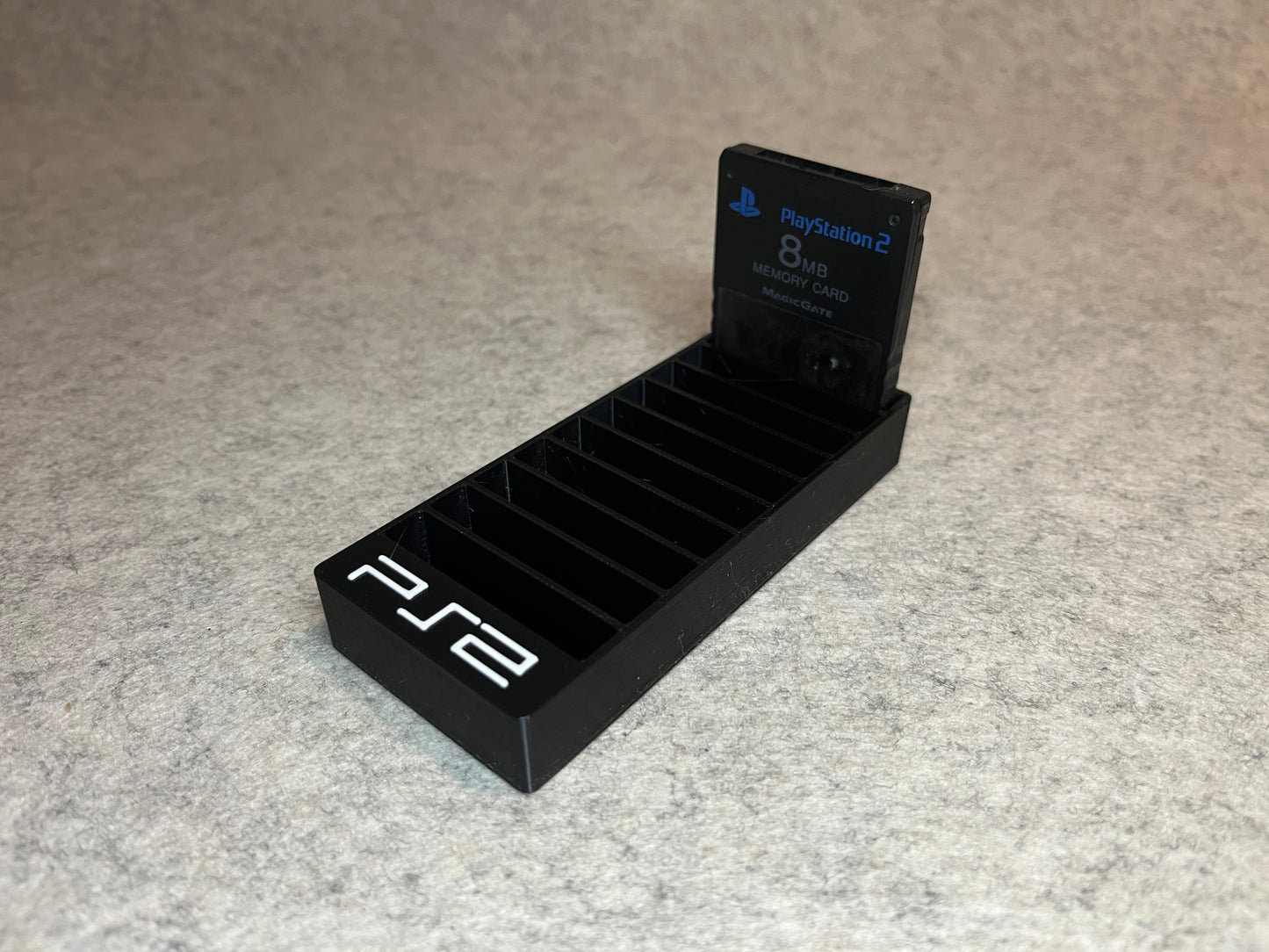 Ställ för 10 Memory Card till PlayStation 2 PS2