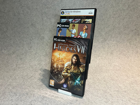 Display ställ för 3st spel eller DVD