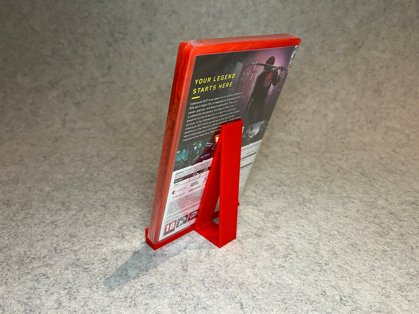 Display ställ för Nintendo Switch spel "Now Playing"