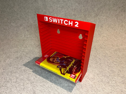 Vägghållare / spelställ för 12 spel till Nintendo Switch 2
