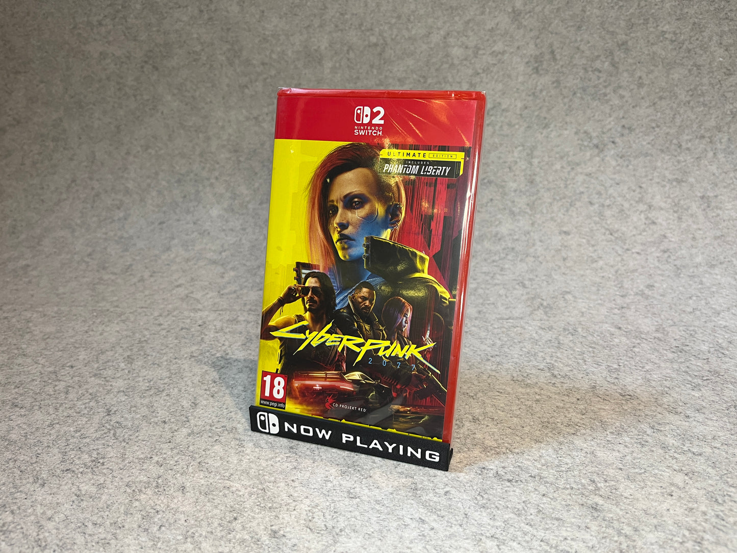 Display ställ för Nintendo Switch spel "Now Playing"