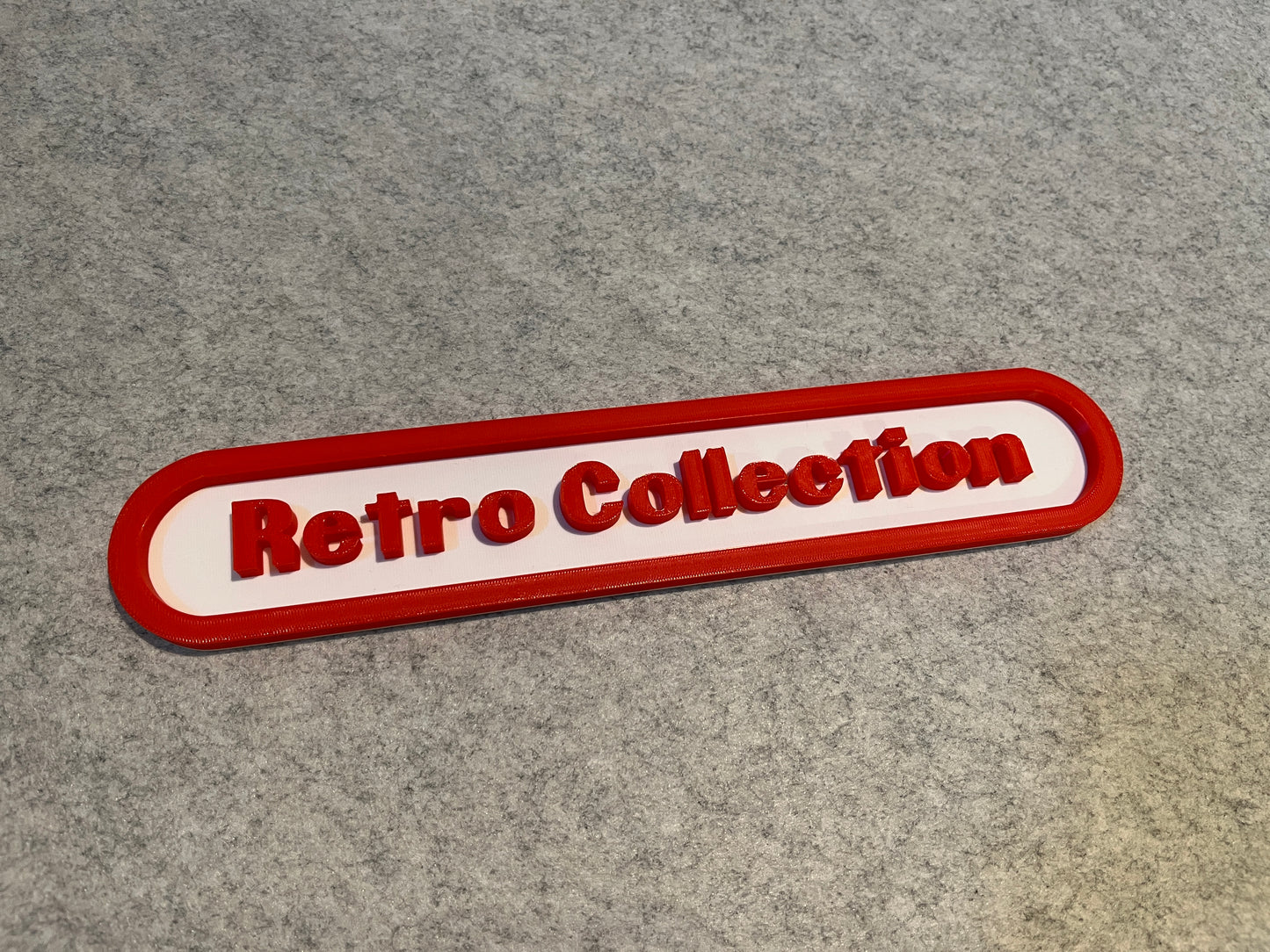 Nintendo Retro Collection skylt dekor