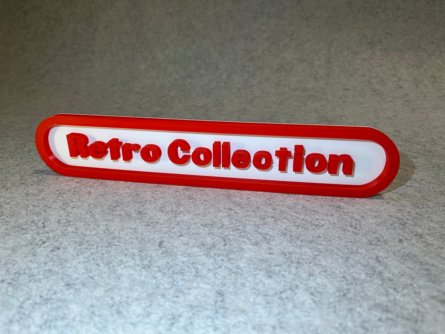 Nintendo Retro Collection skylt dekor