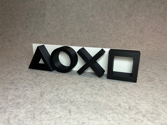 PlayStation PS5 skylt dekor tecken