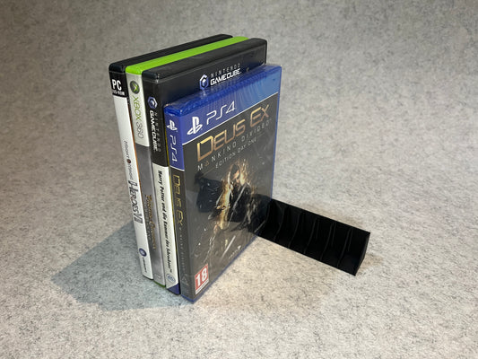 Spelställ för 10 spel för PC, Xbox360, PS2, PS3, Xbox Classic, Wii