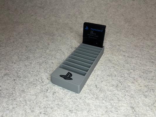 Ställ för 10 Memory Card till PlayStation One PSX