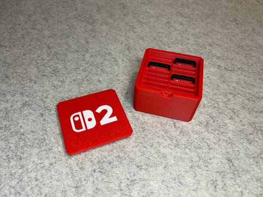 Spelställ / spellåda för 16 Nintendo Switch 2 cartridge spel