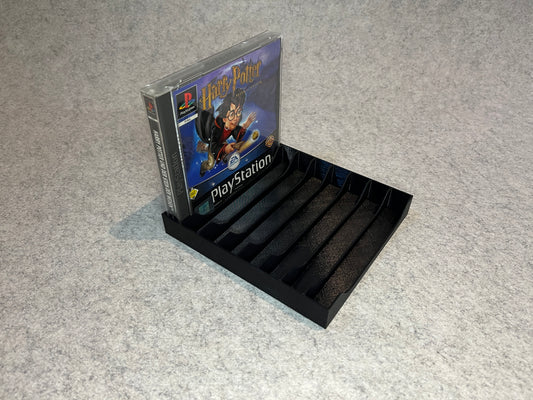 Spelställ för 8 PS1 spel (PSX, PS One)