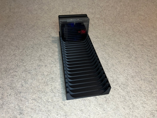Ställ för 20 MiniDisc MD skivor