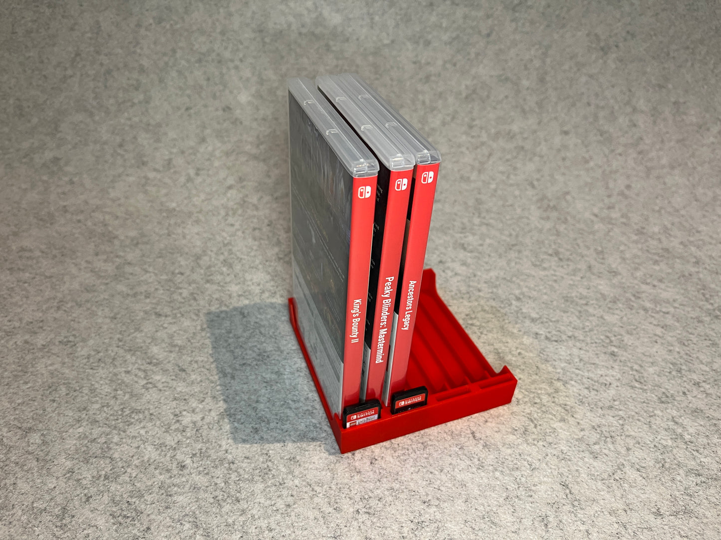 Spelställ för 8 spel och 4 cartridge till Nintendo Switch