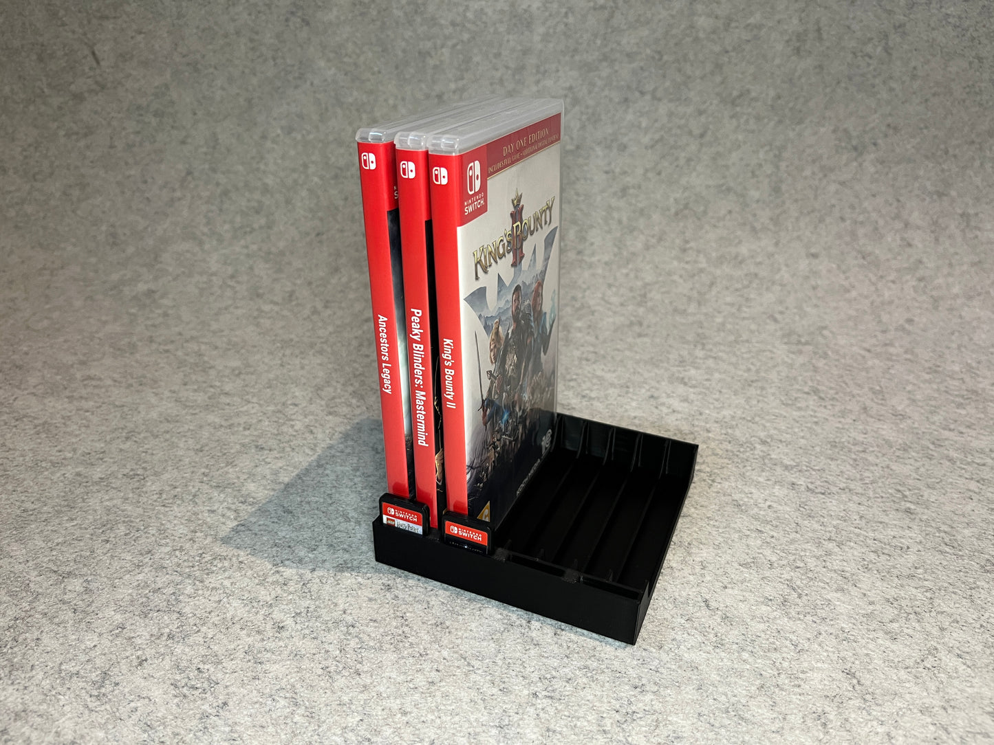 Spelställ för 8 spel och 4 cartridge till Nintendo Switch