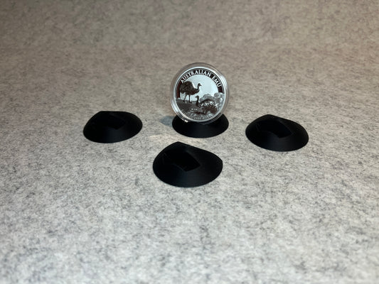 Display ställ för 1oz silvermynt samling