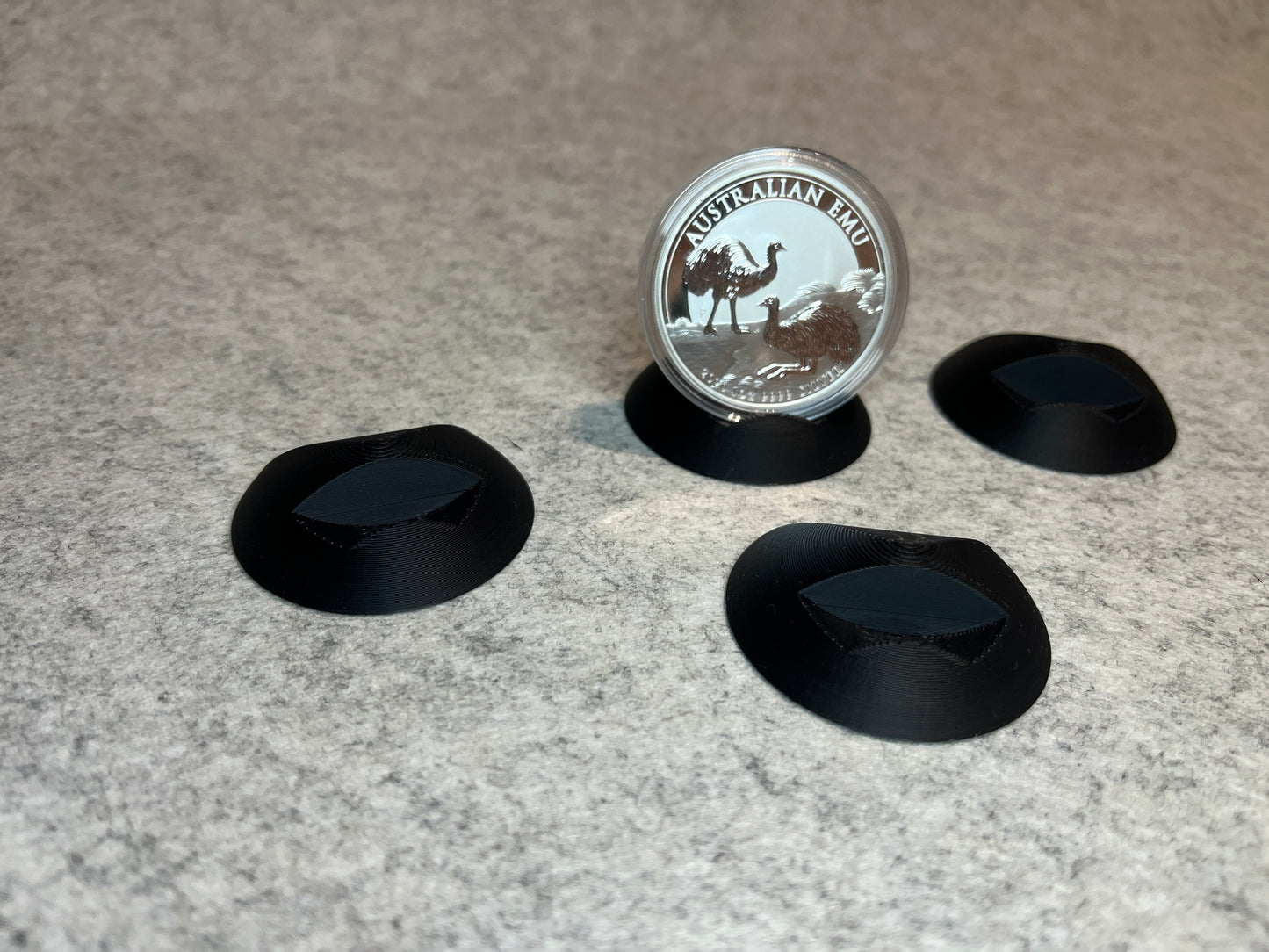 Display ställ för 1oz silvermynt samling