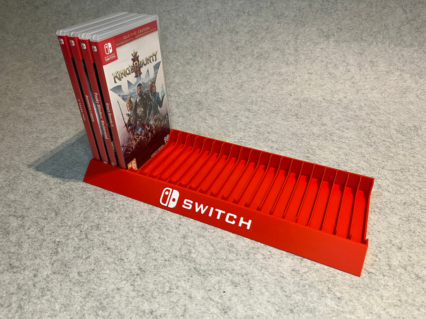 Spelställ för 24 Nintendo Switch spel