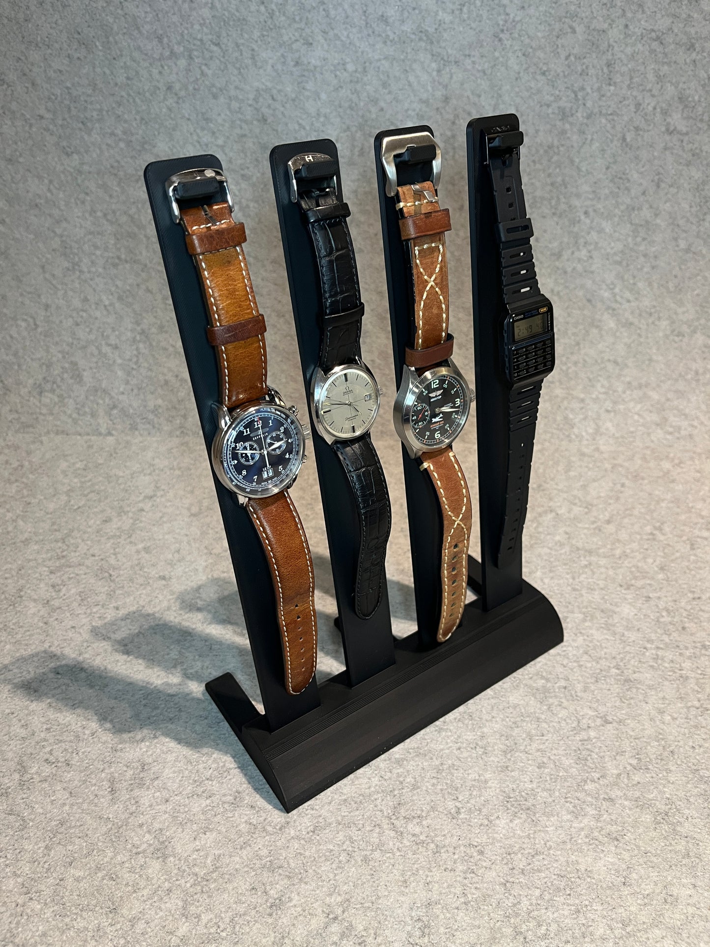 Display ställ för 4st klockor