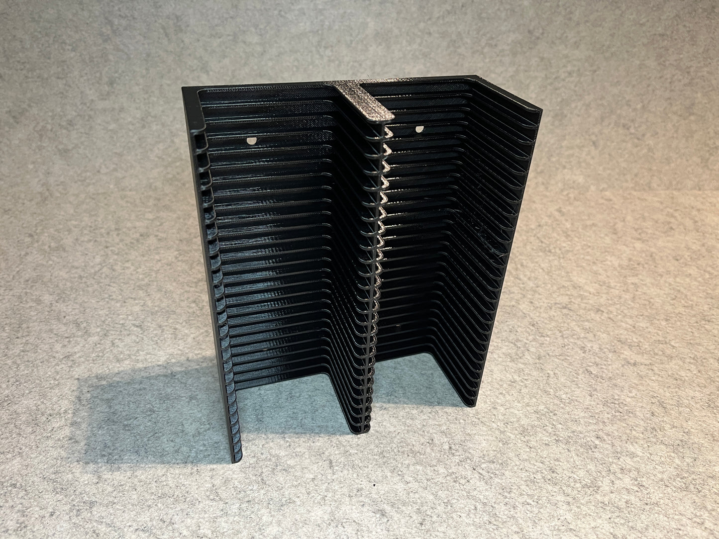 Vägghållare / ställ för 50 MiniDisc MD skivor