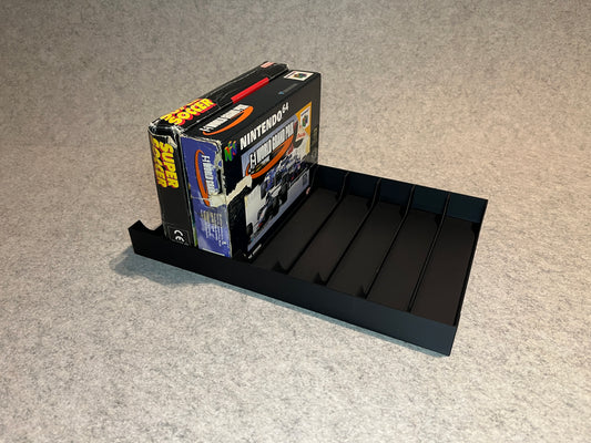 Spelställ för 8 inboxade N64 / SNES-spel - utan text