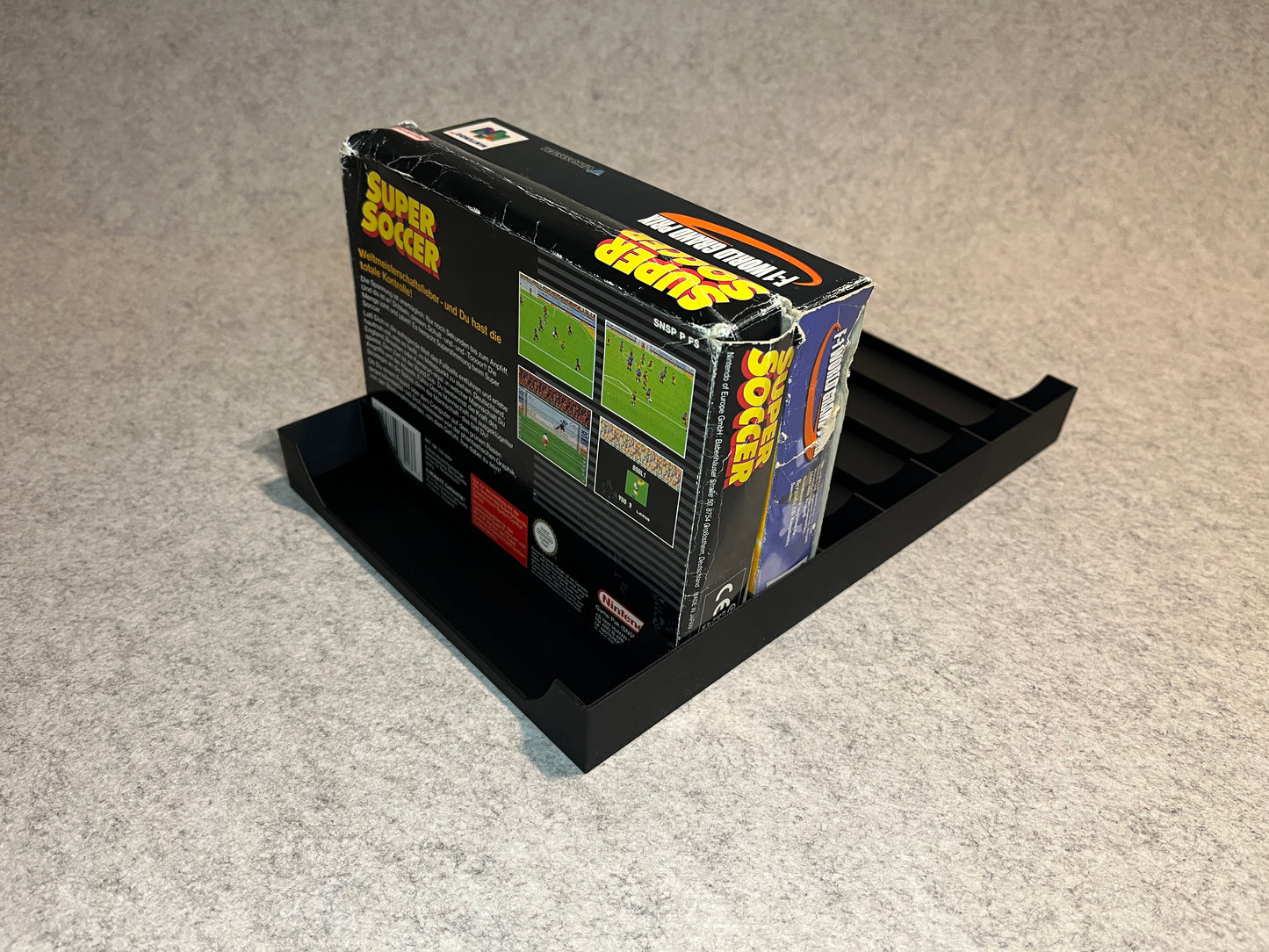 Spelställ för 8 inboxade N64 / SNES-spel - utan text