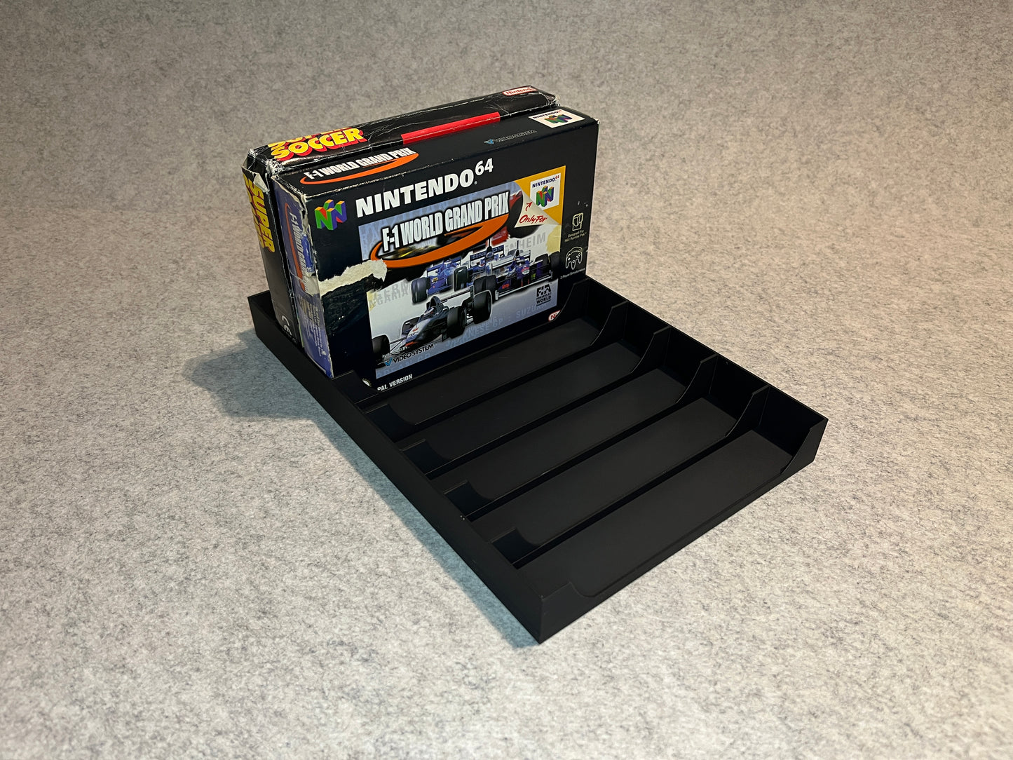 Spelställ för 8 inboxade N64 / SNES-spel - utan text