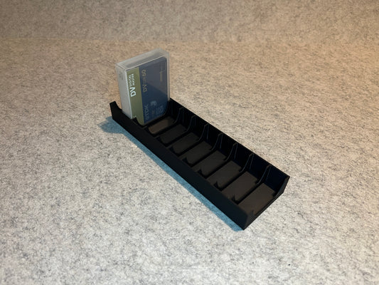 Ställ för 10 MiniDV kassettband