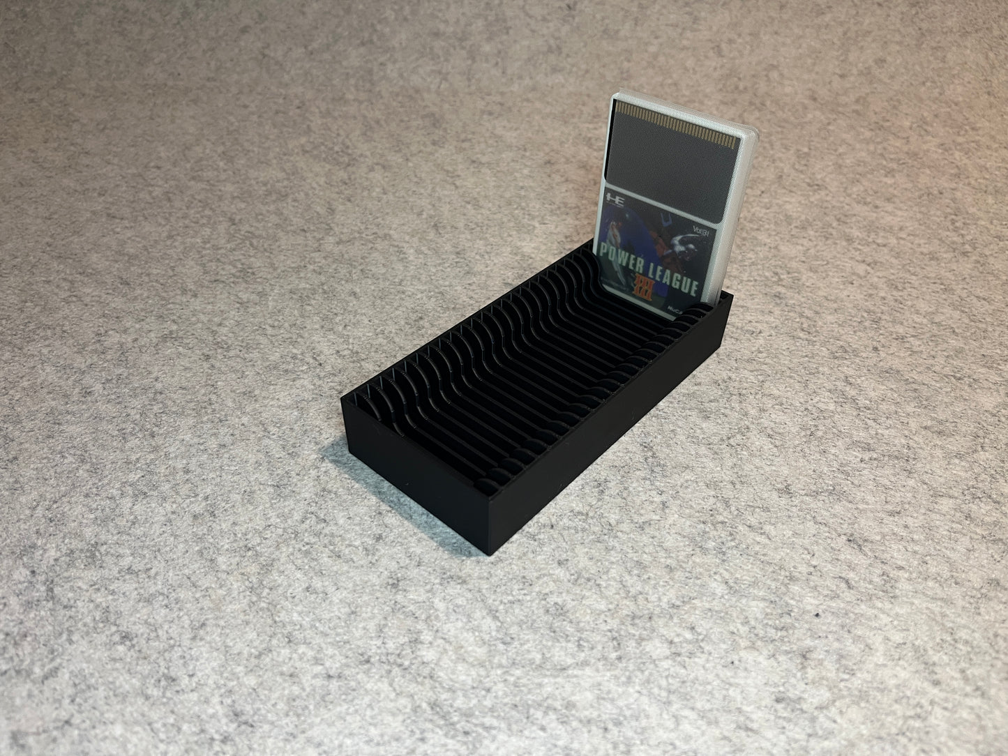 Spelställ för 25 PC-Engine HU-Card spel