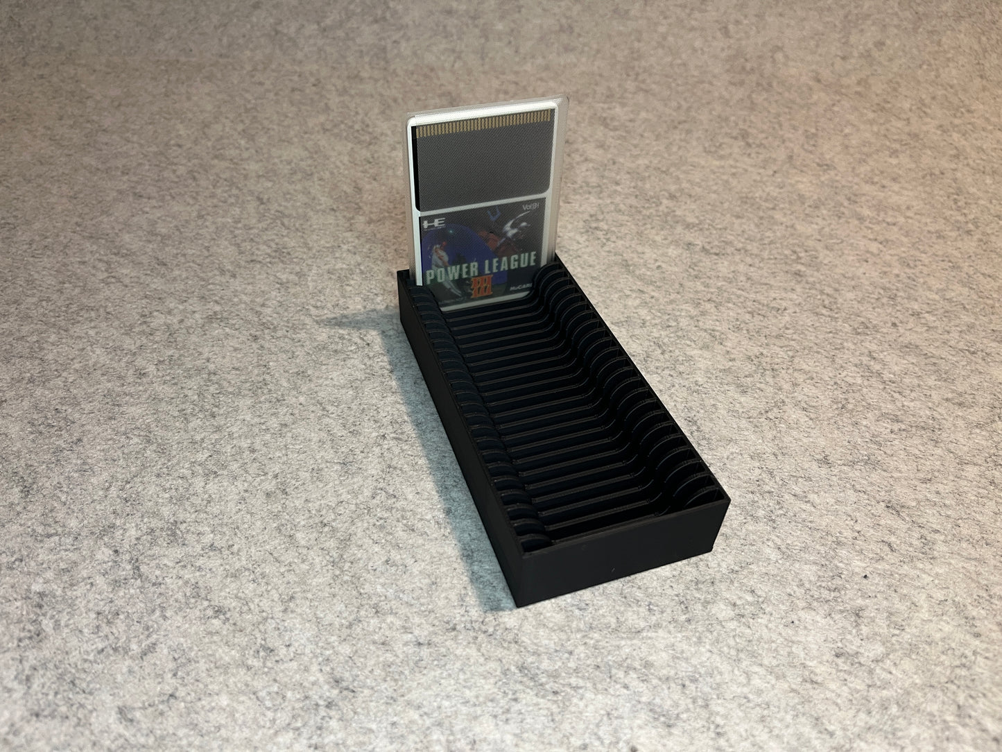 Spelställ för 25 PC-Engine HU-Card spel