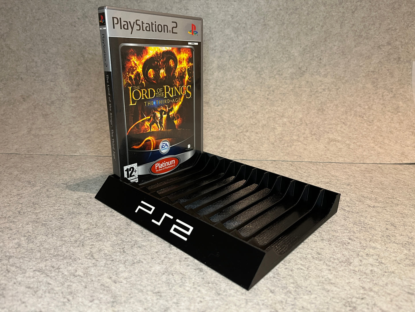 Spelställ för 12 PlayStation 2 (PS2) spel