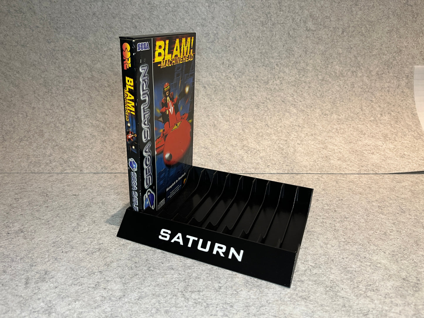 Spelställ för 10 spel till Sega Saturn