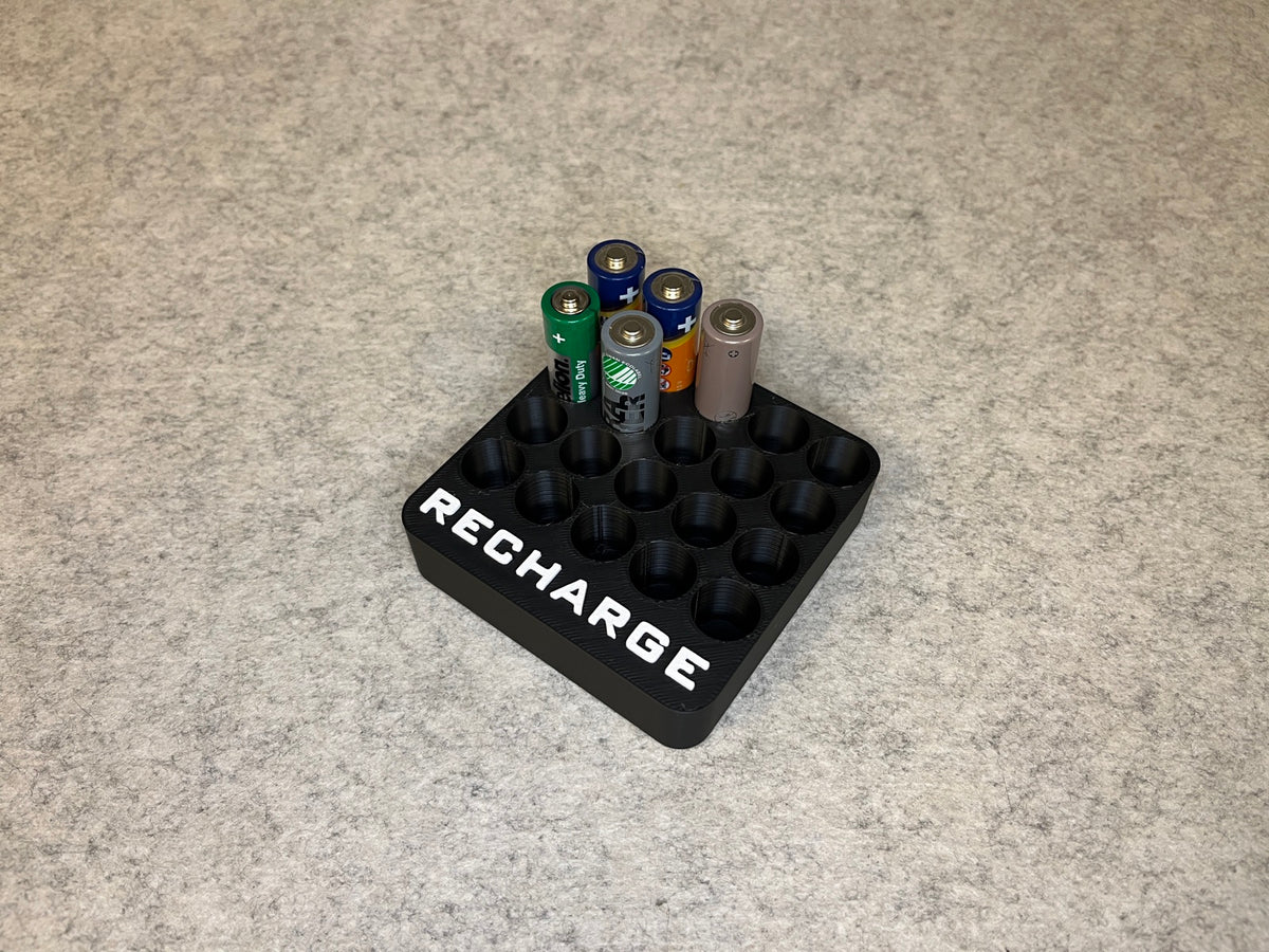 Batteristand för 20 laddningsbara AA-batterier – bild 5