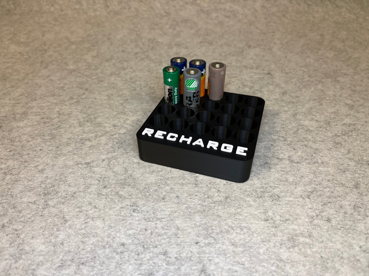 Batteristand för 20 laddningsbara AA-batterier – bild 6