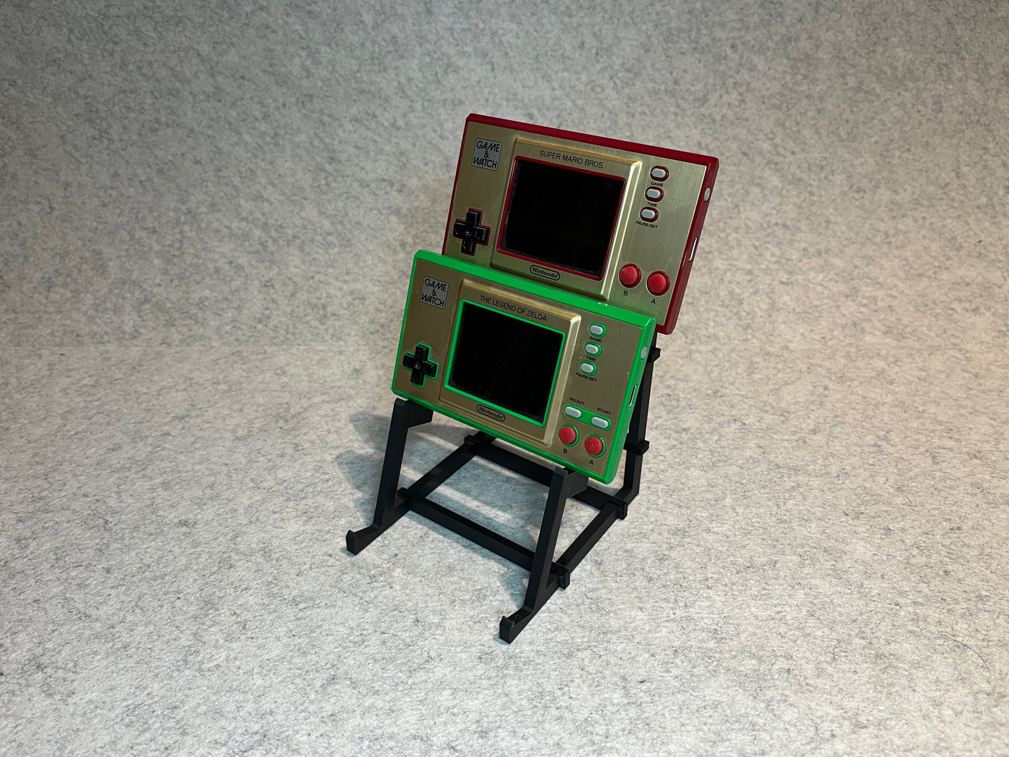 Displayställ för 3x Nintendo Game & Watch