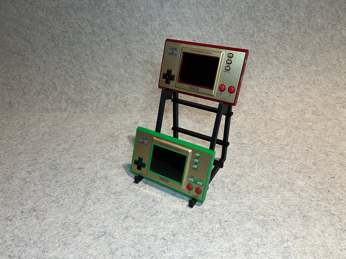 Displayställ för 3x Nintendo Game & Watch