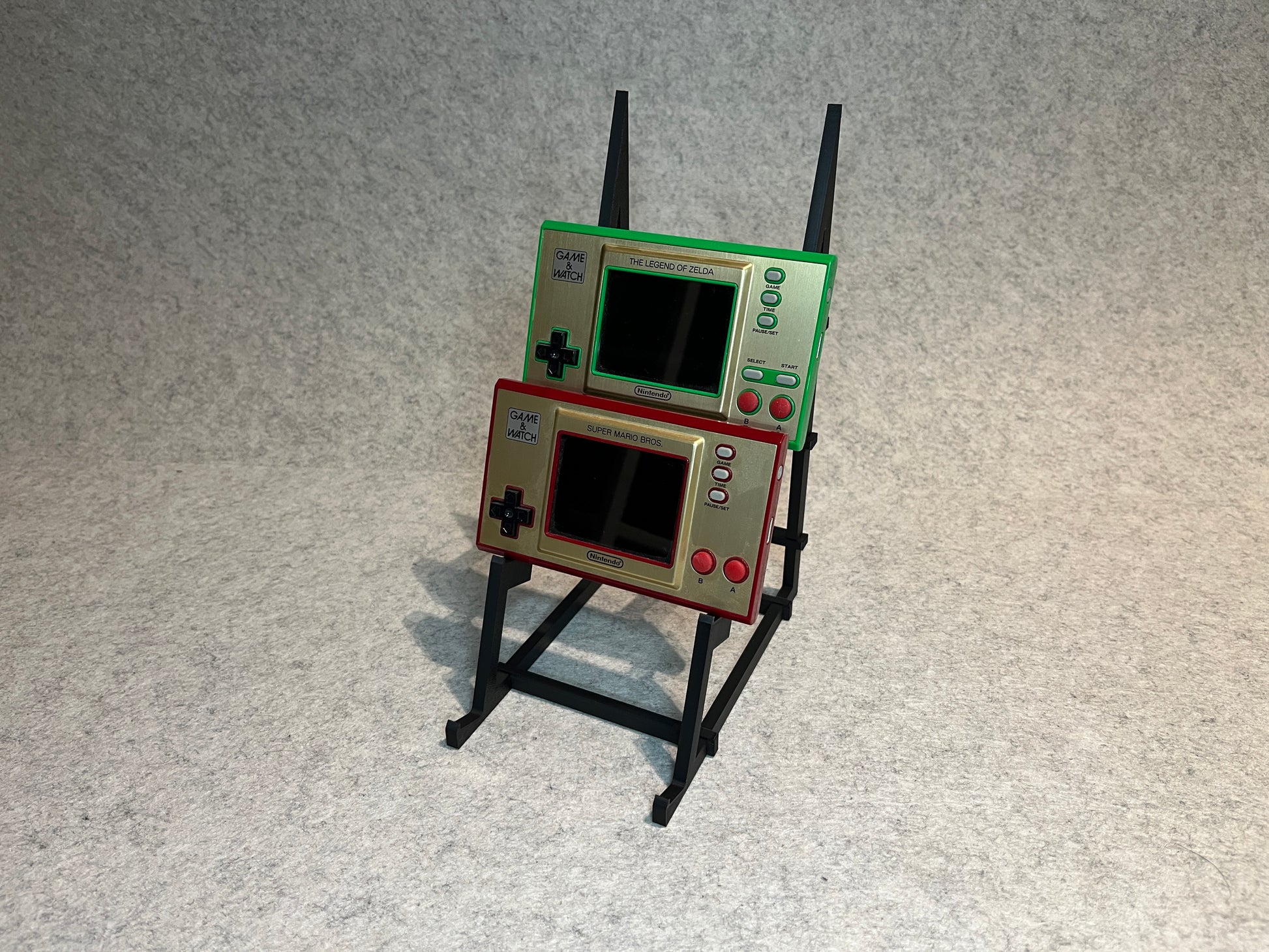 Displayställ för 4x Nintendo Game & Watch