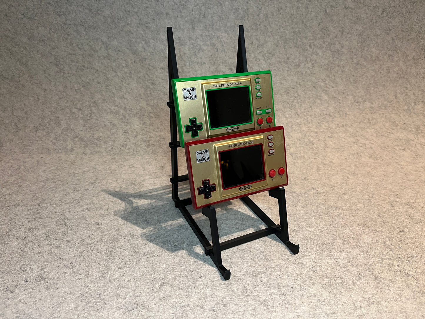Displayställ för 4x Nintendo Game & Watch